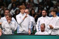 World No.1 Jannik Sinner will lead Italy at the Davis Cup (Image via Getty)